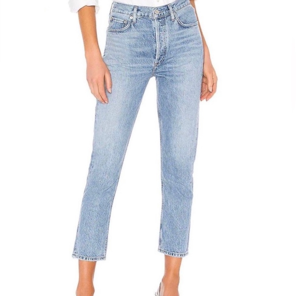 AGOLDE RILEY CROP JEAN